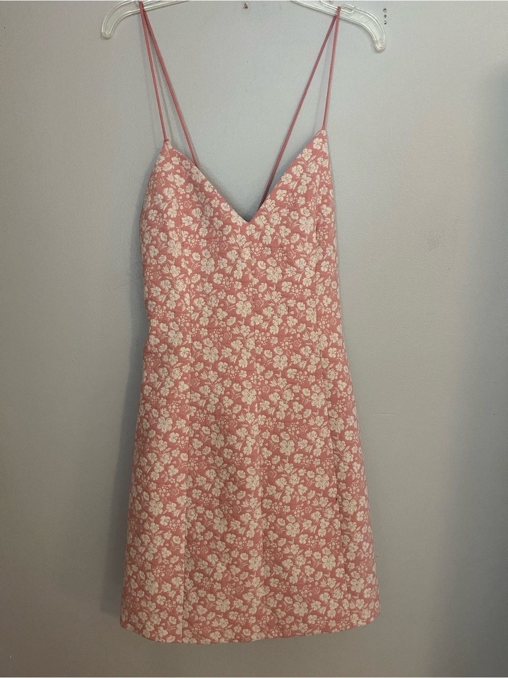 Alice‎ + Olivia Rose and White Floral Slip Dress